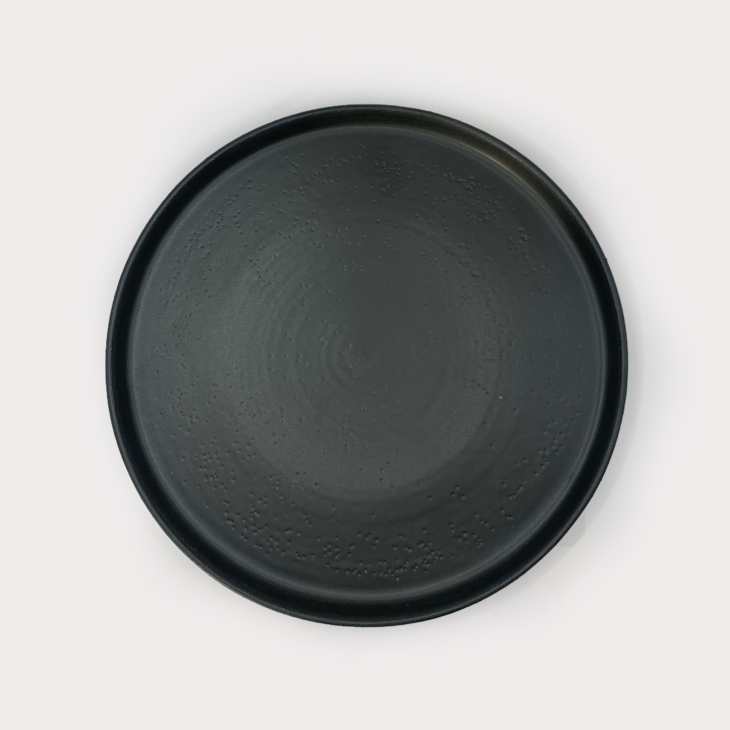 Black dinnerware set - 4 pieces